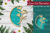 Flower Sign Laser Cut Decoration Clipart Bundle