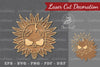 Flower Skull Laser Cut Decoration Clipart Bundle