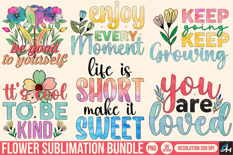 Flower Clipart Bundle 1 - CraftNest - Digital Crafting and Art