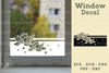 Flower Window Decal Clipart Bundle