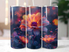 Flower Summer 3 Tumbler Wrap - CraftNest - Digital Crafting and Art
