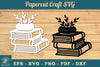 Flower and Book Papercut SVG Bundle