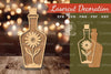 Flower in Bottle Laser Cut Decoration Clipart Bundle