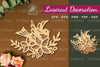 Floral Bird Laser Cut Decoration Clipart Bundle