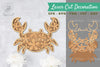 Flowers Crab 3D Lasercut Decoration Clipart Bundle