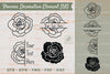 Flowers Decorative Element & Border Clipart Bundle