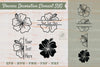 Floral Decorative Elements & Borders Clipart Bundle