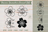 Floral Decorative Elements & Borders Clipart Bundle