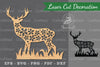 Flowers Deer Laser Cut Decoration Clipart Bundle