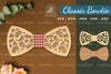 Laser Cut Bowtie Flowers SVG Bundle