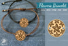 Flowers Laser Cut Bracelet SVG Bundle