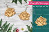 Floral Laser Cut Earrings SVG Bundle