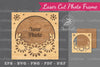 Flowers Laser Cut Photo Frame Clipart Bundle