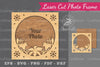 Flowers Laser Cut Photo Frame Clipart Bundle