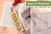 Laser Cut Flower Bookmark Design Bundle