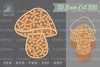 Flowers Mushroom Lasercut Decoration Clipart Bundle