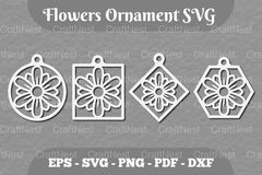 Floral Ornament SVG Bundle - CraftNest - Digital Crafting and Art
