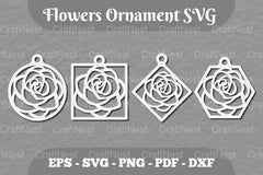 Floral Ornament SVG Bundle - CraftNest - Digital Crafting and Art