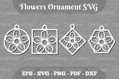 Floral Ornament SVG Bundle - CraftNest - Digital Crafting and Art