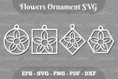 Floral Ornament SVG Bundle - CraftNest - Digital Crafting and Art