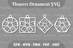 Floral Ornament SVG Bundle - CraftNest - Digital Crafting and Art
