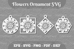 Floral Ornament SVG Bundle - CraftNest - Digital Crafting and Art