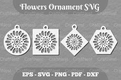 Floral Ornament SVG Bundle - CraftNest - Digital Crafting and Art