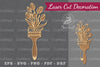 Flowers Paintbrush Laser Cut Decoration Clipart Bundle