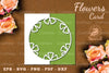 Flowers Papercut Card SVG Bundle