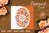 Flowers Papercut Card SVG Bundle