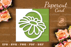 Flowers Papercut Card SVG Bundle - CraftNest - Digital Crafting and Art