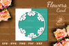 Flowers Papercut Card SVG Bundle