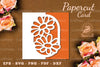 Papercut Card SVG Flowers Clipart Bundle