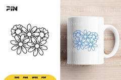 Flowers Cut File SVG Bundle - Clipart Bundle - CraftNest - Digital Crafting and Art