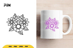 Flowers Cut File SVG Bundle - CraftNest - Digital Crafting and Art