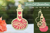 Flowers in Bottle 3D Lasercut SVG Bundle