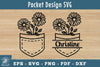 Pocket Flowers SVG Bundle