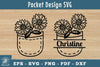 Pocket Flowers SVG Bundle
