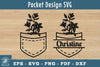 Pocket Flower SVG Bundle - Silhouette Design