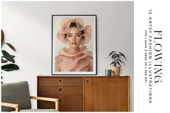Flowing Portraits - Women - CraftNest - Digital Crafting and Art