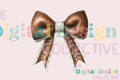 Football Bow PNG Clipart Bundle Design - CraftNest - Digital Crafting and Art