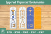 Football Home 3D Papercut Bookmarks Clipart Bundle
