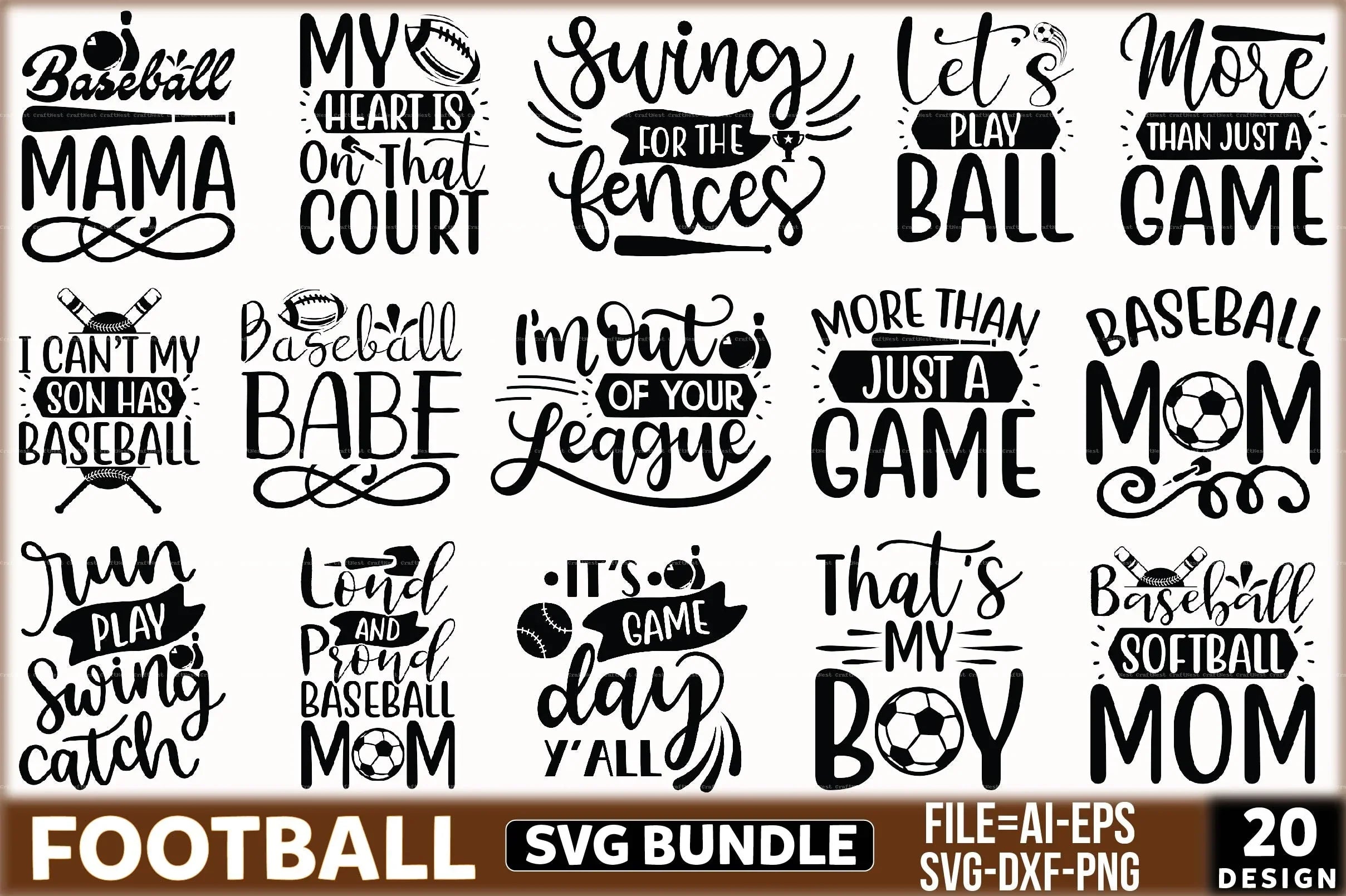 Football SVG Bundle