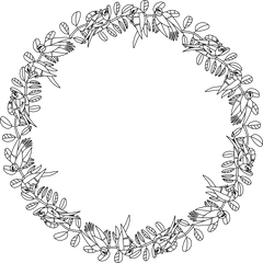 Colorist Heaven Frame Coloring Book - CraftNest - Digital Crafting and Art