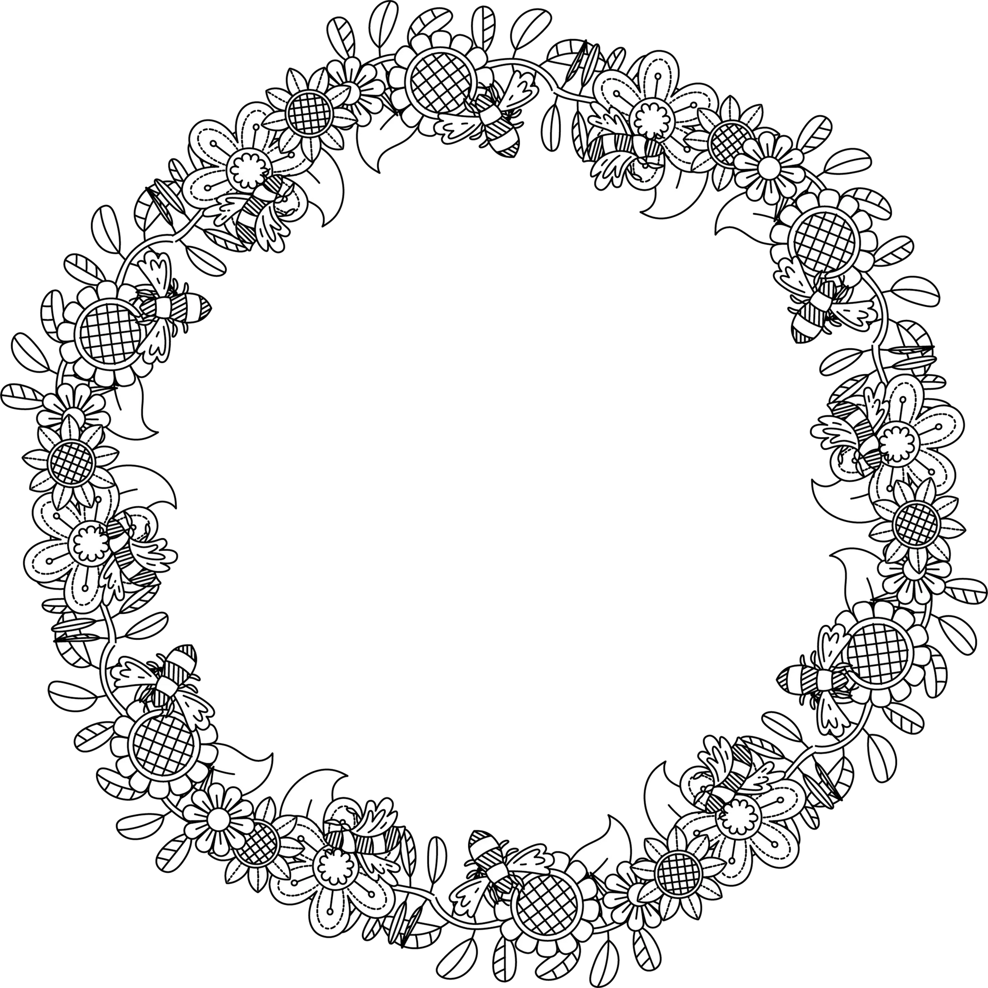 Colorist Heaven Frame Coloring Book - CraftNest - Digital Crafting and Art