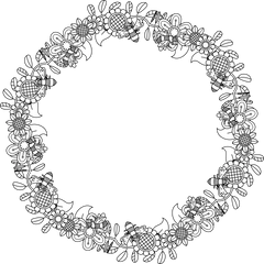 Colorist Heaven Frame Coloring Book - CraftNest - Digital Crafting and Art