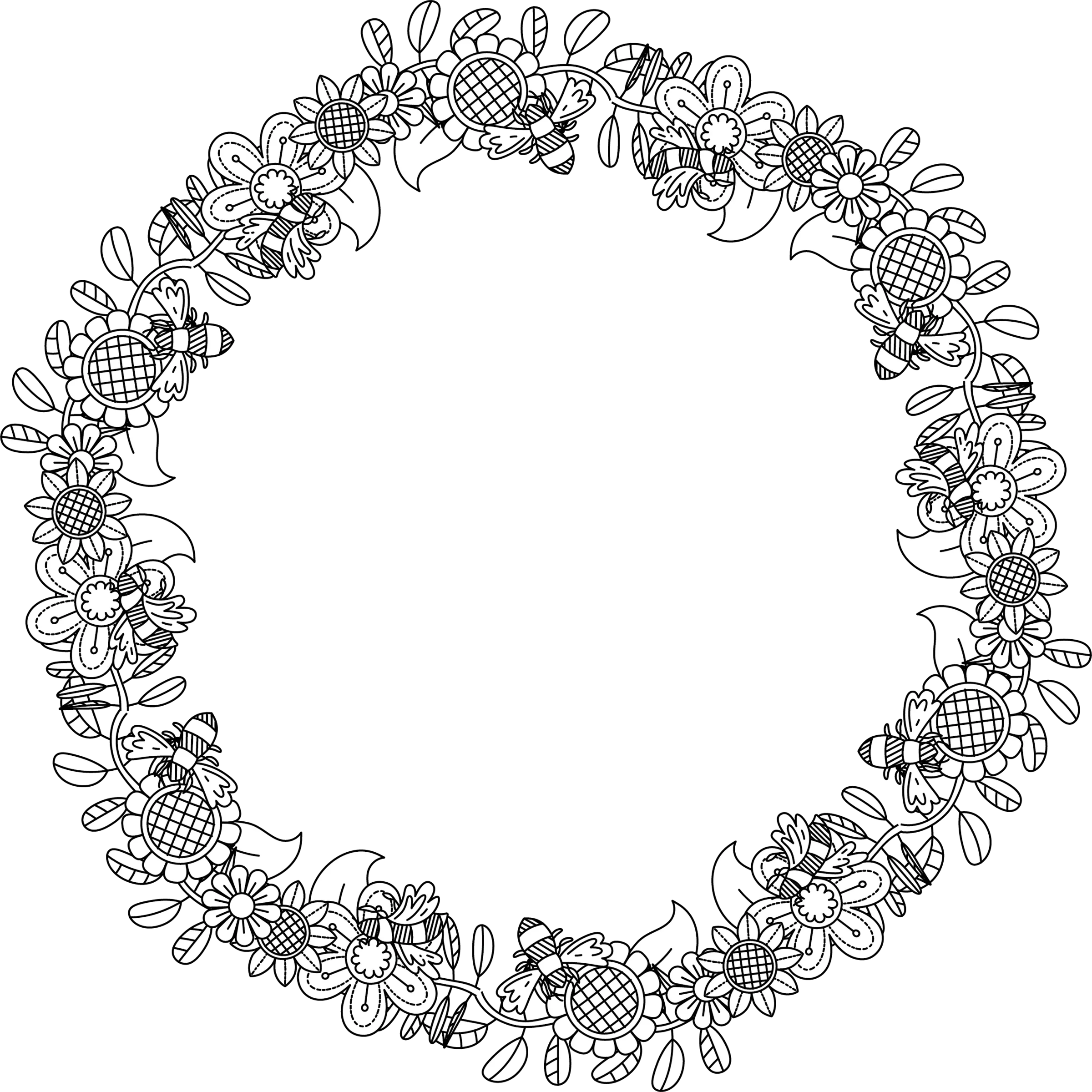 Colorist Heaven Frame Coloring Book - CraftNest - Digital Crafting and Art