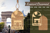 France Laser Cut Ornament Clipart Bundle