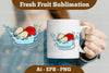 Fresh Apple Splash Mug Design Bundle
