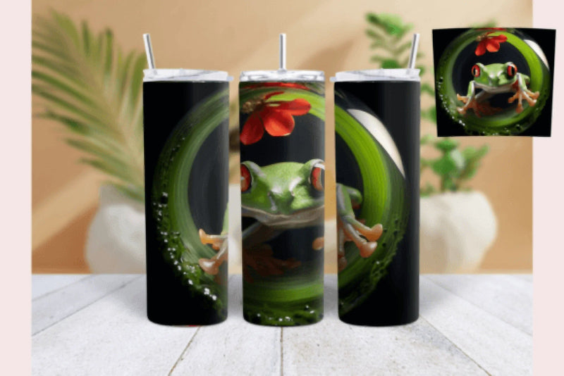 Frog Tumbler Wrap Bundle - CraftNest - Digital Crafting and Art